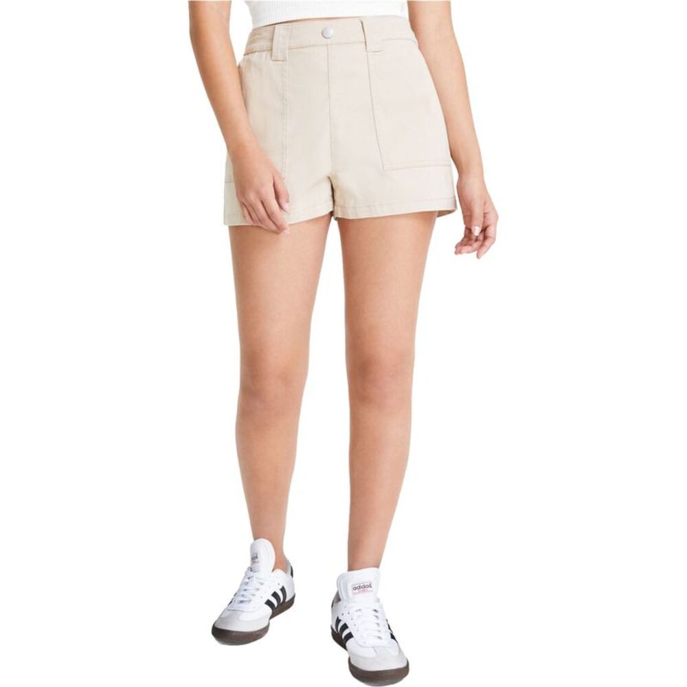 Tinseltown Womens Juniors Fly-Front High-Rise Casual Denim Shorts, NWT